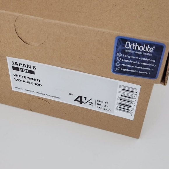 *PRICE FIRM * ASICS JAPAN S (White/White) M 4 1/2 or W6.5 - Picture 12 of 12